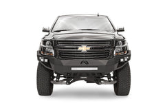 Fab Fours Vengeance Front Bumper, No Guard, Sensor Compatible, 2-Stage Black Powder Coat CS15-D3551-1