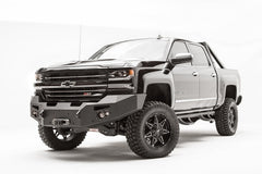 Fab Fours Premium Winch Front Bumper, No Guard, 2-Stage Black Powder Coat CS16-F3851-1