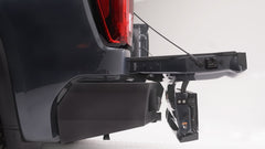 Fab Fours Vengeance Rear Bumper, Sensor Compatible, 2-Stage Black Powder Coat CS19-E4051-1