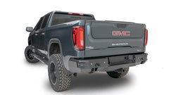 Fab Fours Premium Rear Bumper, 2-Stage Black Powder Coat CS19-W4051-1