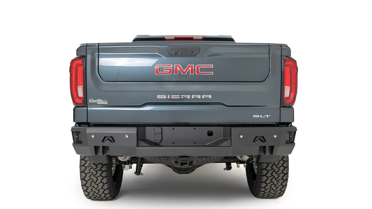 Fab Fours Premium Rear Bumper, Bare Steel CS19-W4051-B