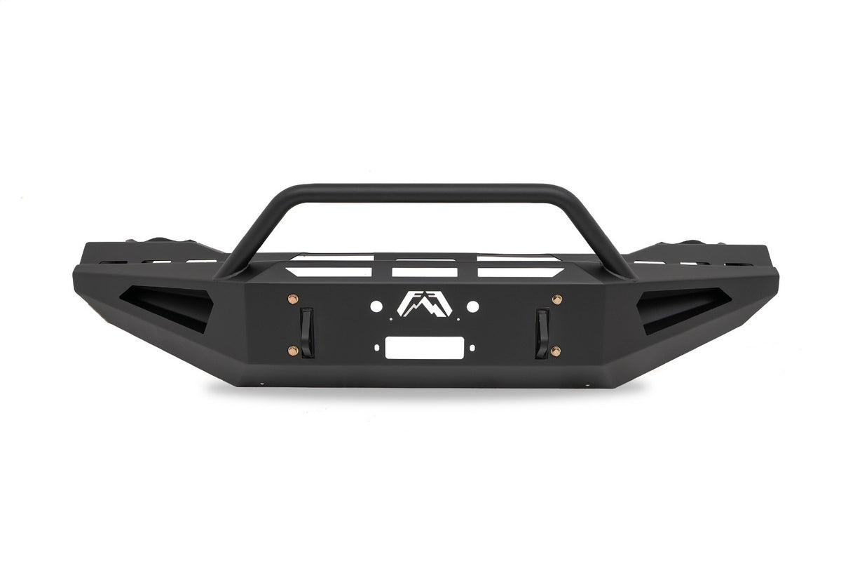 Fab Fours Red Steel Front Bumper, Pre-Runner Guard DR03-RS1062-1