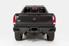 Fab Fours Premium Rear Bumper, Sensor Compatible, 2-Stage Black Powder Coat DR09-E2951-1