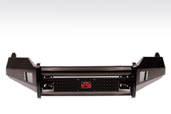 Fab Fours Black Steel Front Ranch Bumper, No Guard, 2-Stage Black Powder Coat DR09-K2461-1