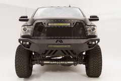 Fab Fours Vengeance Front Bumper, No Guard, 2-Stage Black Powder Coat DR10-V2951-1