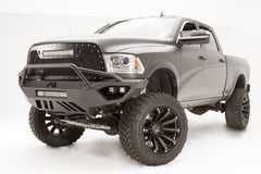 Fab Fours Vengeance Front Bumper, Pre-Runner Guard, 2-Stage Black Powder Coat DR10-V2952-1