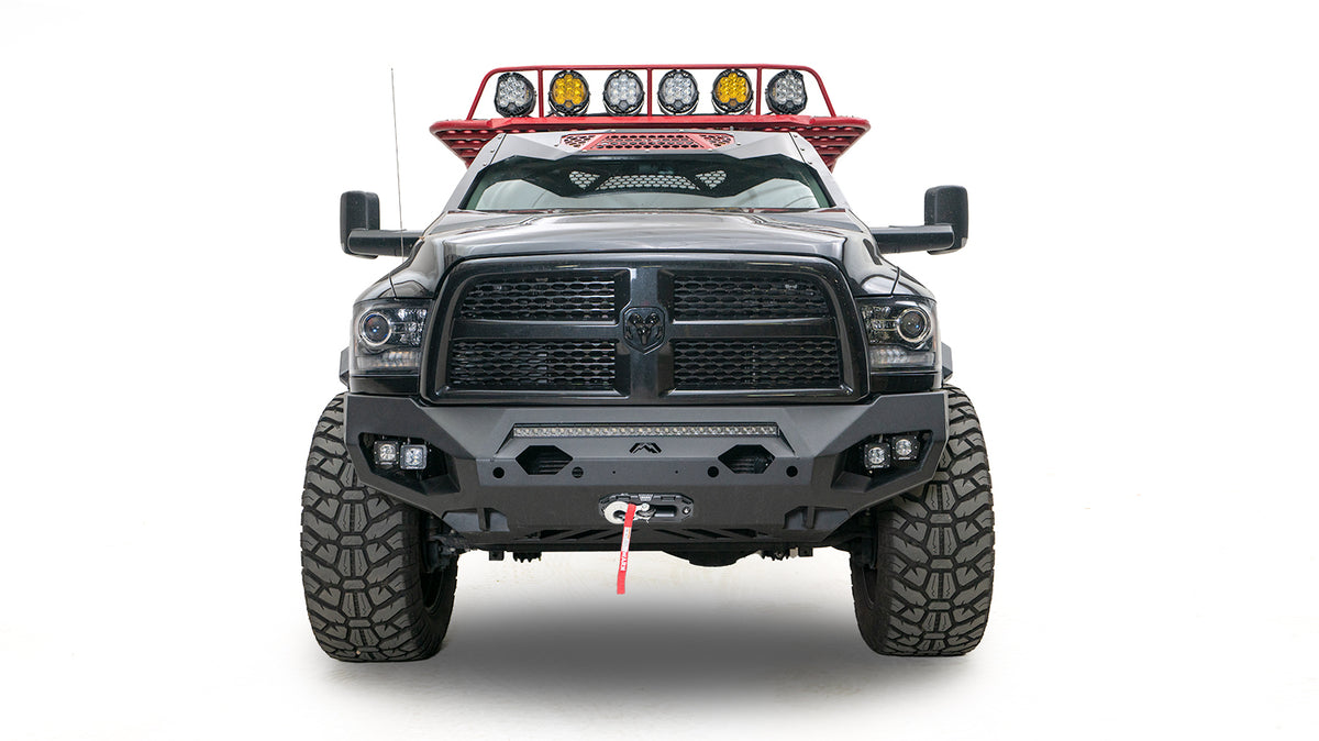 Fab Fours Matrix Front Bumper, No Guard, Bare Steel DR10-X2951-B