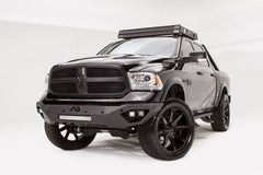 Fab Fours Vengeance Front Bumper, No Guard, 2-Stage Black Powder Coat DR13-D2951-1