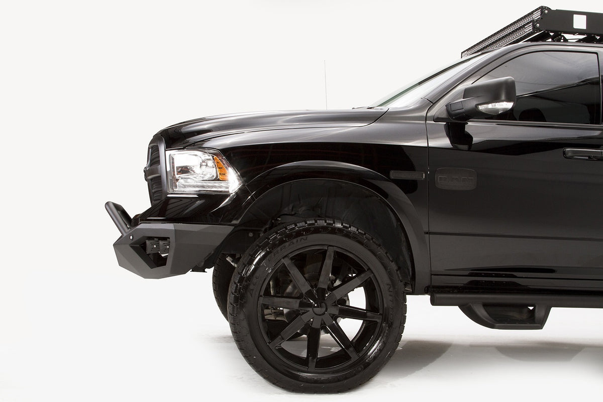 Fab Fours Vengeance Front Bumper, Pre-Runner Guard, 2-Stage Black Powder Coat DR13-D2952-1