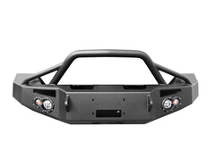 Fab Fours Premium Winch Front Bumper, Pre-Runner Guard, 2-Stage Black Powder Coat DR13-H2952-1