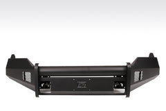 Fab Fours Elite Front Bumper, No Guard, 2-Stage Black Powder Coat DR13-R2961-1