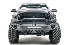 Fab Fours Open Fender Front Bumper, No Guard, Bare Steel DR16-V4061-B