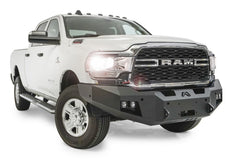 Fab Fours Premium Winch Front Bumper, Full Grill Guard, Bare Steel DR19-A4451-B