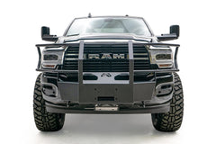 Fab Fours Winch Mount, Full Grill Guard, Matte Black Powder Coat DR19-N4470-1