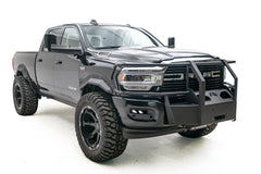 Fab Fours Winch Mount, Full Grill Guard, Matte Black Powder Coat DR19-N4470-1
