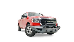Fab Fours Red Steel Front Bumper, Pre-Runner Guard DR19-RS4262-1
