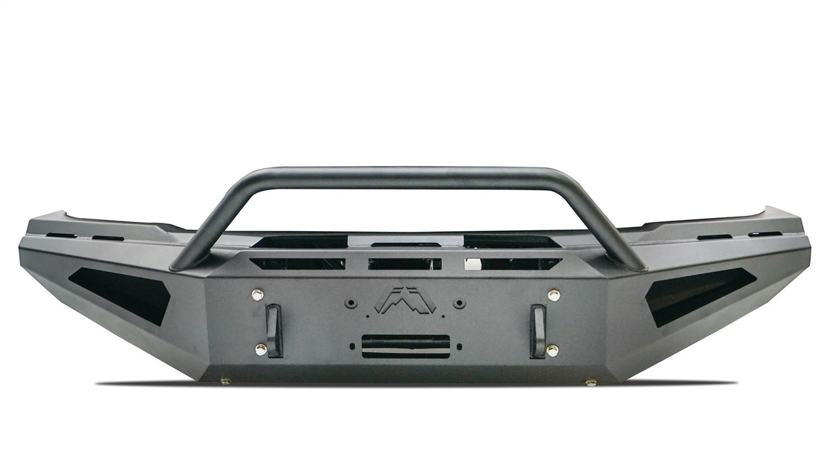 Fab Fours Red Steel Front Bumper, Pre-Runner Guard DR19-RS4462-1