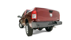 Fab Fours Red Steel Rear Bumper DR19-RT4450-1