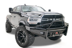 Fab Fours Black Steel Front Bumper, Pre-Runner Guard DR19-S4462-1
