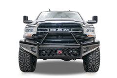 Fab Fours Black Steel Front Bumper, Pre-Runner Guard DR19-S4462-1