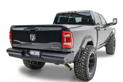 Fab Fours Elite Rear Bumper, Black Powder Coat DR19-U4450-1