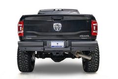 Fab Fours Elite Rear Bumper, Black Powder Coat DR19-U4450-1