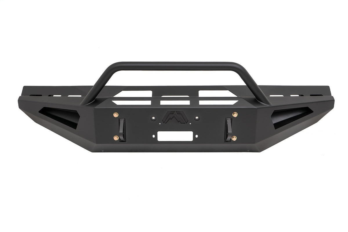 Fab Fours Red Steel Front Bumper, Pre-Runner Guard DR94-RS1562-1