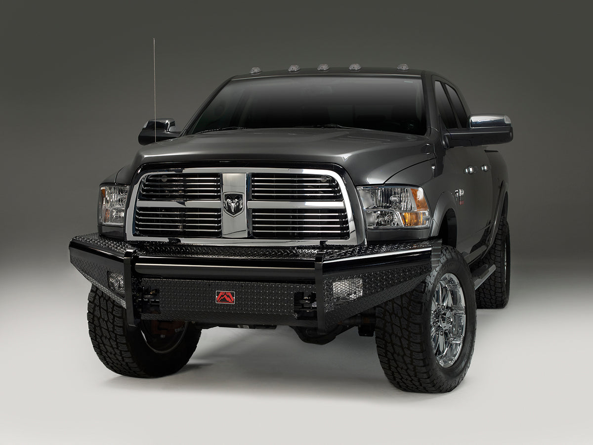 Fab Fours Black Steel Front Ranch Bumper, No Guard, 2-Stage Black Powder Coat DR94-S1561-1