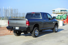 Fab Fours Elite Rear Bumper, 2-Stage Black Powder Coat DR94-U1650-1