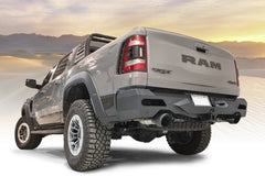 Fab Fours Vengeance Rear Bumper, Sensor Compatible, Matte Black Powder Coat DX21-E4551-1