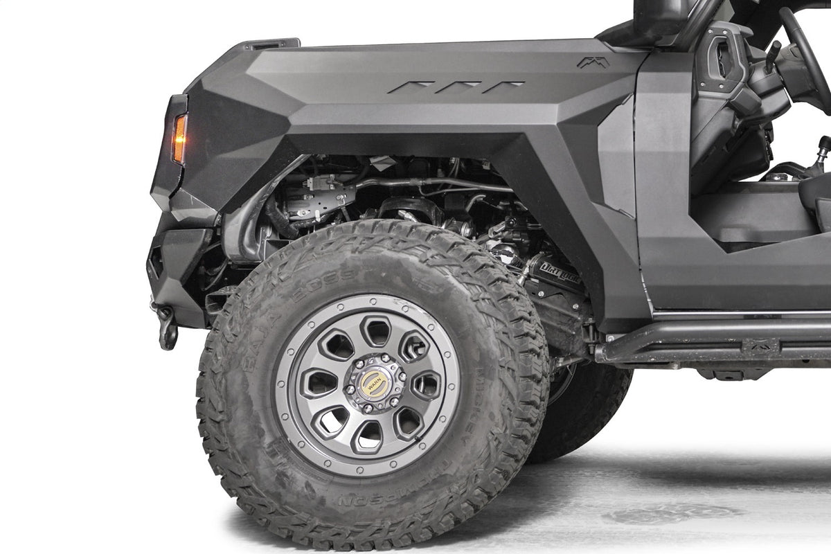 Fab Fours Fender, Matte Black Powder Coat FB2000-1
