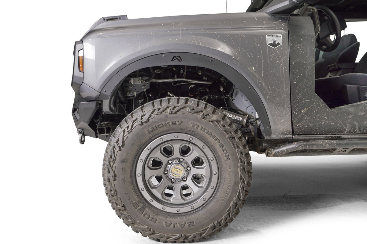 Fab Fours Fender Flare, Matte Black Powder Coat FB2002-1