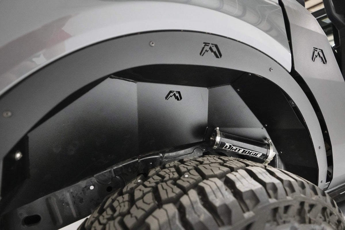 Fab Fours Inner Fender, Black Powder Coat FB2006-1