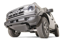 Fab Fours Stubby Bumper, No Guard, Matte Black Powder Coat FB21-B5251-1