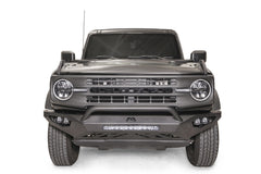 Fab Fours Vengeance Front Bumper, Pre-Runner Guard, Matte Black Powder Coat FB21-D5252-1