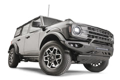 Fab Fours Vengeance Front Bumper, Pre-Runner Guard, Bare Steel FB21-D5252-B