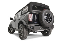 Fab Fours Vengeance Rear Bumper, Matte Black Powder Coat FB21-E5251-1