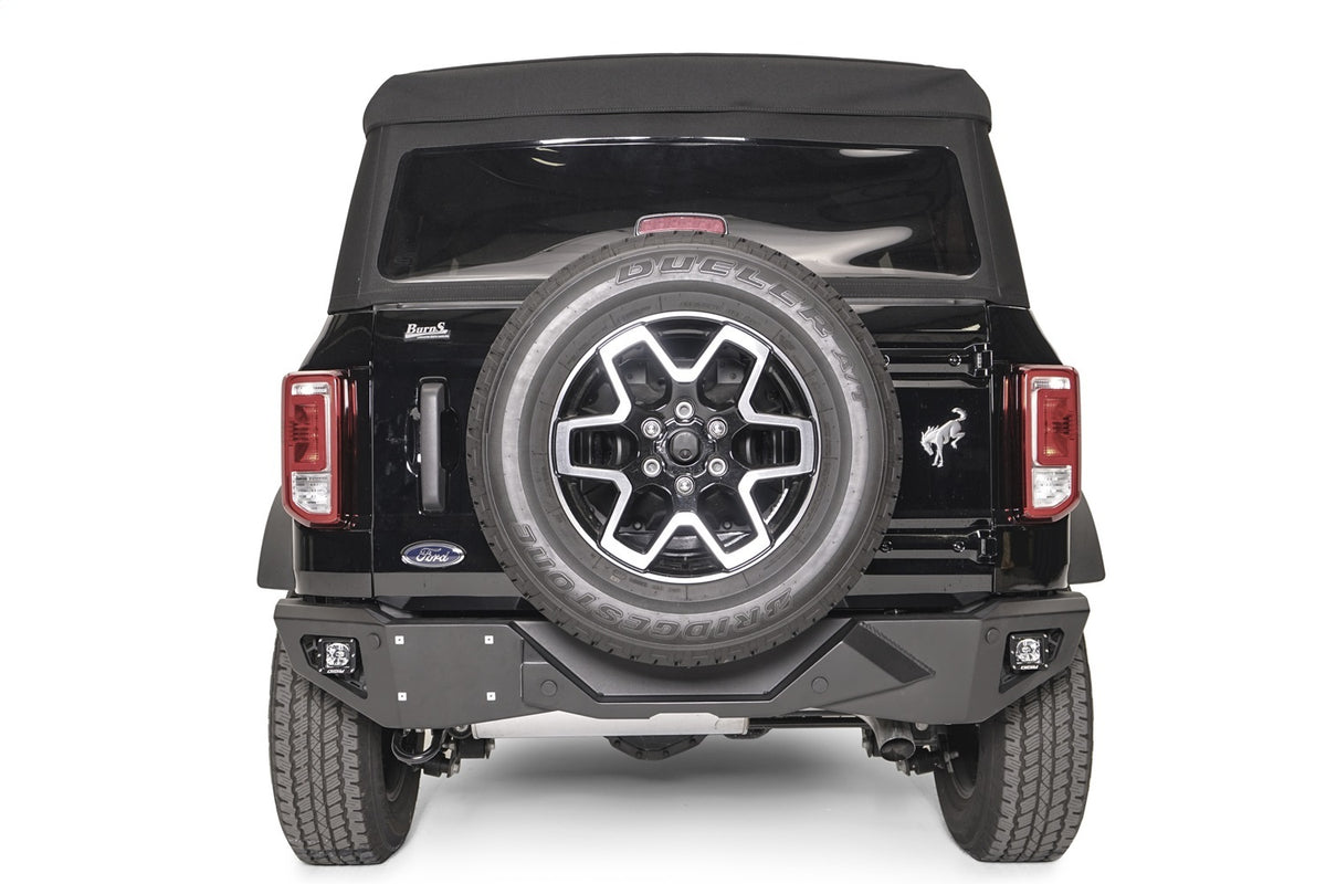 Fab Fours Vengeance Rear Bumper, Bare Steel FB21-E5251-B