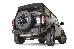 Fab Fours Vengeance Rear Bumper, Bare Steel FB21-E5251-B