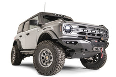 Fab Fours Lifestyle Winch Front Bumper, No Guard, Bare Steel FB21-F5251-B