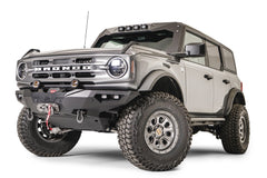 Fab Fours Lifestyle Winch Front Bumper, No Guard, Bare Steel FB21-F5251-B