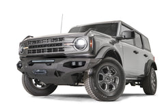 Fab Fours Matrix Front Bumper, No Guard, Matte Black Powder Coat FB21-X5251-1