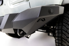 Fab Fours Premium Rear Bumper, 2-Stage Black Powder Coat FB21-Y5251-1