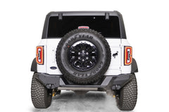 Fab Fours Premium Rear Bumper, 2-Stage Black Powder Coat FB21-Y5251-1