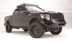 Fab Fours Vengeance Front Bumper, No Guard, 2-Stage Black Powder Coat FF09-D1951-1