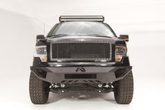 Fab Fours Vengeance Front Bumper, No Guard, 2-Stage Black Powder Coat FF09-D1951-1
