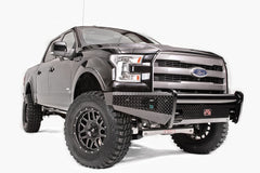 Fab Fours Black Steel Front Ranch Bumper, No Guard, 2-Stage Black Powder Coat FF09-K1961-1