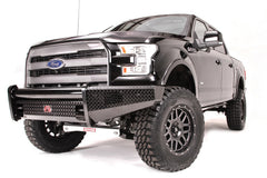 Fab Fours Black Steel Front Ranch Bumper, No Guard, 2-Stage Black Powder Coat FF09-K1961-1