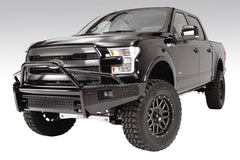 Fab Fours Black Steel Front Ranch Bumper, Pre-Runner Guard, 2-Stage Black Powder Coat FF09-K1962-1