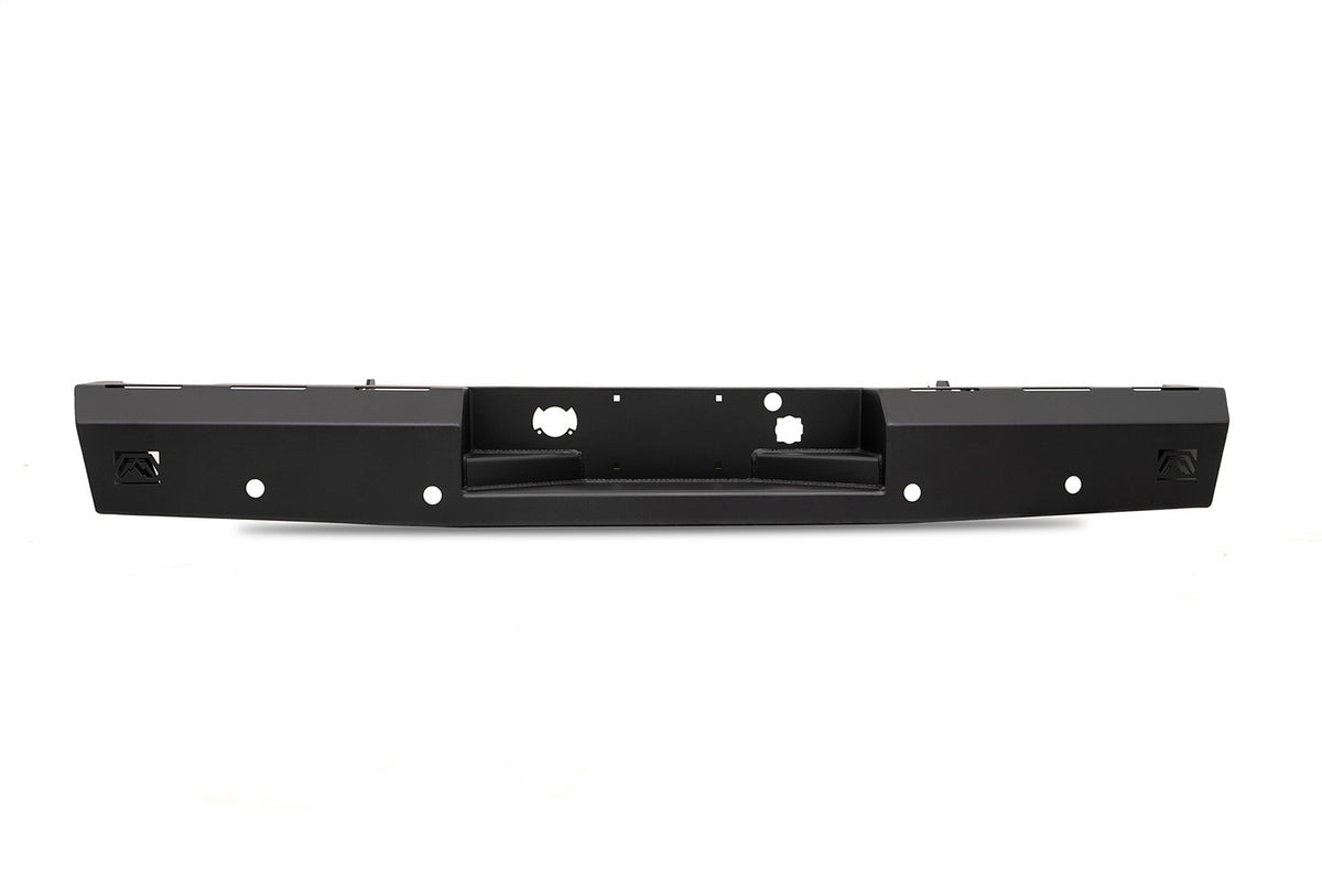 Fab Fours Red Steel Rear Bumper FF09-RT1750-1